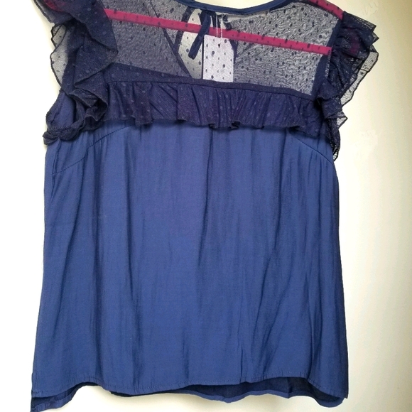 Luna Summer Cropped Top. Size Medium.  New - Picture 2 of 11